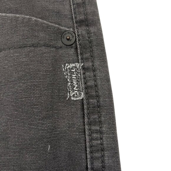 O'Neill Wave Cult Shorts Mens Size 36 Standard Fit Charcoal Gray EUC - Picture 3 of 6